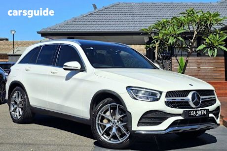 White 2019 Mercedes-Benz GLC200 Wagon