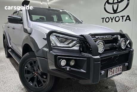 Silver 2023 Isuzu D-MAX Crew Cab Utility X-Terrain (4X4)