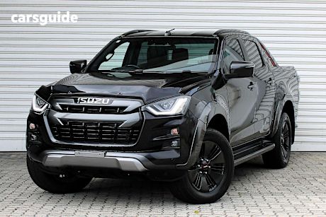 Black 2021 Isuzu D-MAX Crew Cab Utility X-Terrain (4X4)