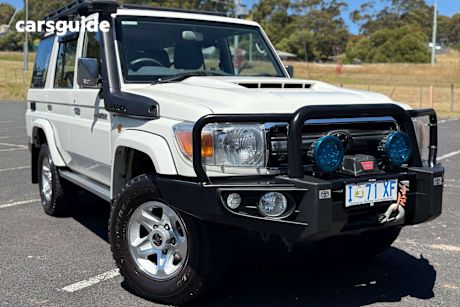 White 2018 Toyota Landcruiser Wagon Gxl (4X4)