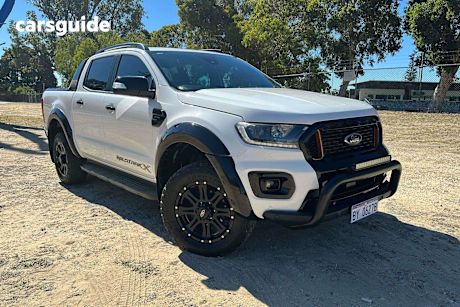 White 2021 Ford Ranger Double Cab Pick Up Wildtrak 2.0 (4X4)