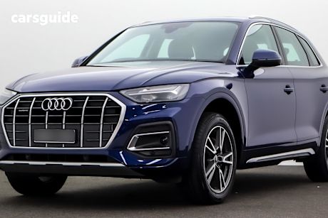 Blue 2021 Audi Q5 Wagon 40 Tdi Quattro Mhev