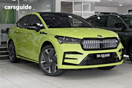 Green 2024 Skoda Enyaq Coupe Rs (4X4)