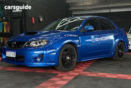 Blue 2011 Subaru Impreza Sedan Wrx (Awd)
