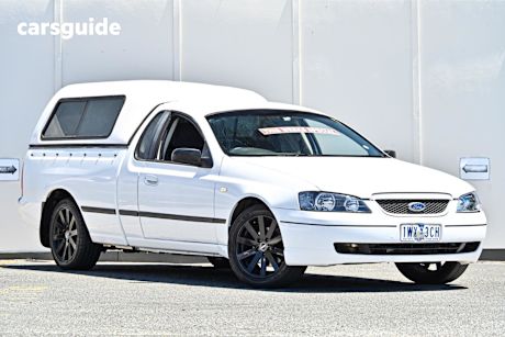 White 2006 Ford Falcon Ute Ute Tray XL R