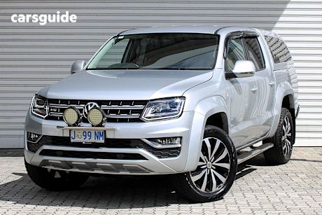 Silver 2017 Volkswagen Amarok Dual Cab Utility V6 Tdi 550 Ultimate