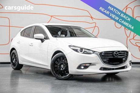 Blue 2018 Mazda 3 Hatchback Sp25 Gt