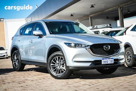 Silver 2021 Mazda CX-5 Wagon Maxx (Awd)