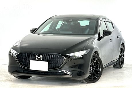 Black 2022 Mazda 3 Hatchback G25 Astina