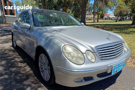 Silver 2003 Mercedes-Benz E240 Sedan Classic