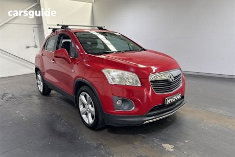 Red 2015 Holden Trax Wagon Ltz