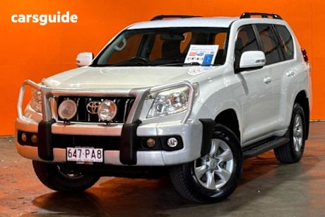 White 2011 Toyota Landcruiser Prado Wagon Gxl (4X4)