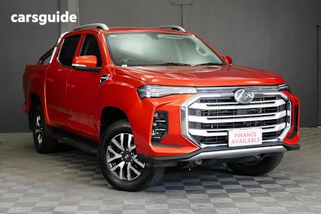 Orange 2022 LDV T60 Double Cab Utility Max Pro (4X4)