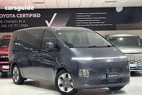 Grey 2021 Hyundai Staria Wagon