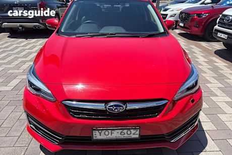 Red 2023 Subaru Impreza Hatchback 2.0L (Awd)