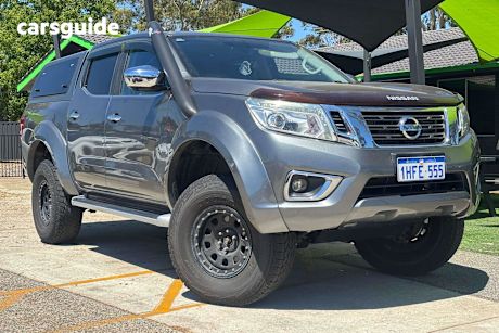 Grey 2018 Nissan Navara Dual Cab Utility St-X (4X4)