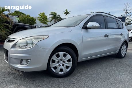 Silver 2009 Hyundai I30 Wagon Cw Sx 1.6 Crdi