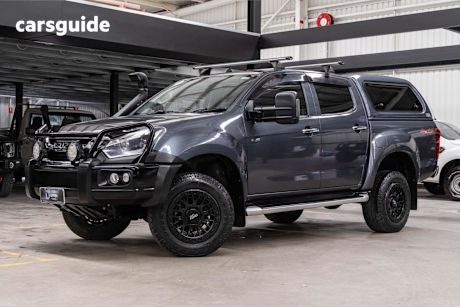 Grey 2018 Isuzu D-MAX Crew Cab Utility Ls-U Hi-Ride (4X4)