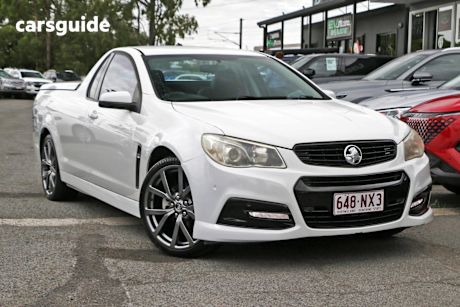 White 2015 Holden UTE Utility Sv6