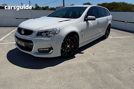 White 2016 Holden Commodore Sportswagon Ss-V Redline