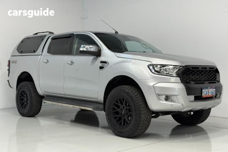 Silver 2017 Ford Ranger Dual Cab Utility Xlt 3.2 (4X4)