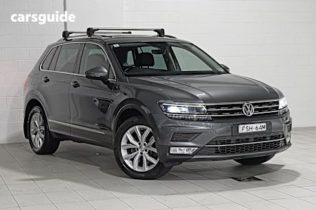 Grey 2017 Volkswagen Tiguan Wagon 162 Tsi Highline