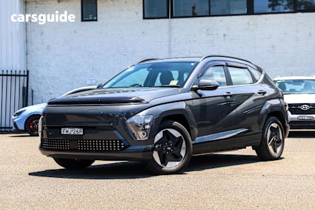 Grey 2023 Hyundai Kona Wagon Electric Ext Range