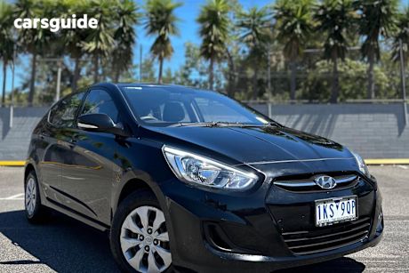 Black 2017 Hyundai Accent Hatchback Active