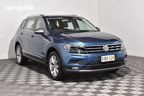 Blue 2020 Volkswagen Tiguan Wagon Allspace 110 Tsi Comfortline