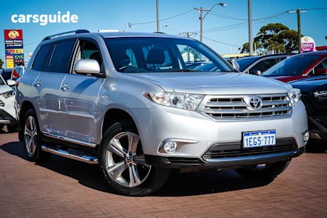 Silver 2013 Toyota Kluger Wagon Kx-S (Fwd)
