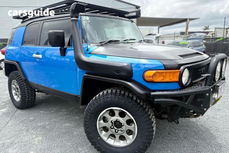 Blue 2012 Toyota FJ Cruiser Wagon