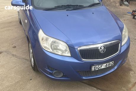 Blue 2008 Holden Barina Hatchback