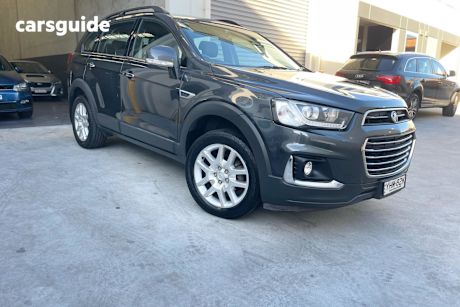 Grey 2017 Holden Captiva Wagon Active 7 Seater