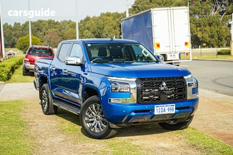 Blue 2024 Mitsubishi Triton Double Cab Pick Up Gls (4X4)