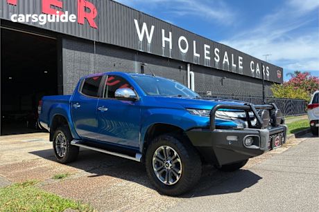 Blue 2019 Mitsubishi Triton Double Cab Pick Up Gls (4X4)