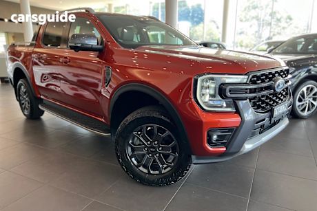 Orange 2023 Ford Ranger Double Cab Pick Up Wildtrak 2.0 (4X4)