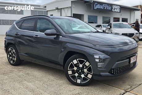 Grey 2023 Hyundai Kona Wagon Electric Premium
