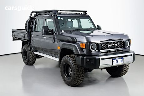 Silver 2025 Toyota Landcruiser Double Cab Chassis Lc79 Gxl