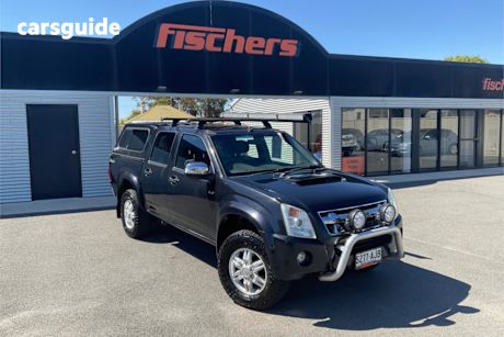 Black 2011 Isuzu D-MAX Crew Cab Utility Ls-U (4X4)