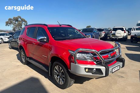 Red 2017 Holden Trailblazer Wagon Ltz (4X4)