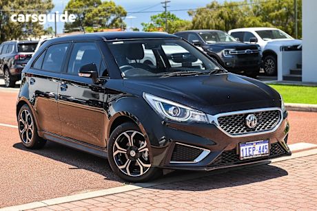 Black 2024 MG MG3 Hatchback Excite (With Navigation)