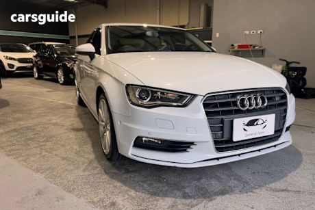 White 2015 Audi A3 Sedan 1.8 Tfsi Ambition