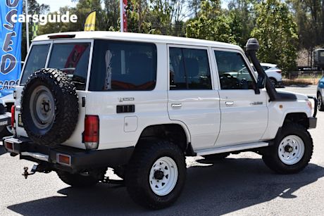 White 2012 Toyota Landcruiser Wagon Workmate (4X4)
