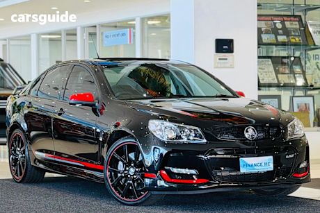 Black 2017 Holden Commodore Sedan Ss-V Redline Motorsport Edt