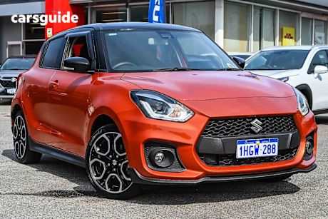 Orange 2021 Suzuki Swift Hatchback Sport Turbo (Qld)