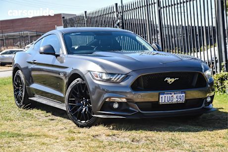 Grey 2016 Ford Mustang Coupe Fastback Gt 5.0 V8
