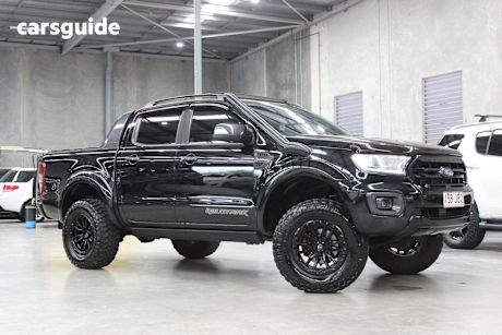 Black 2020 Ford Ranger Double Cab Pick Up Wildtrak 2.0 (4X4)