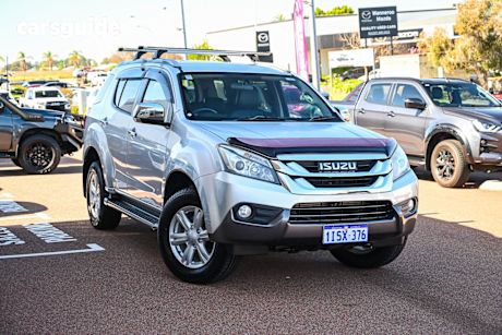 Silver 2014 Isuzu MU-X Wagon Ls-T (4X4)