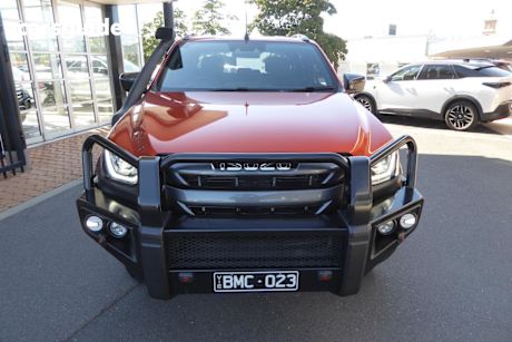 Orange 2021 Isuzu D-MAX Crew Cab Utility X-Terrain (4X4)