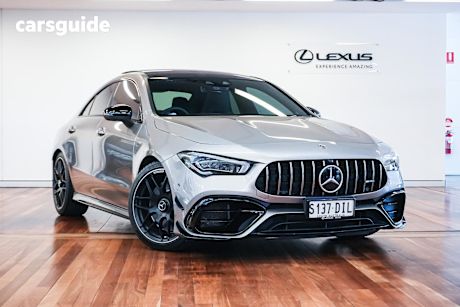 Silver 2020 Mercedes-Benz CLA45 Coupe S 4Matic+